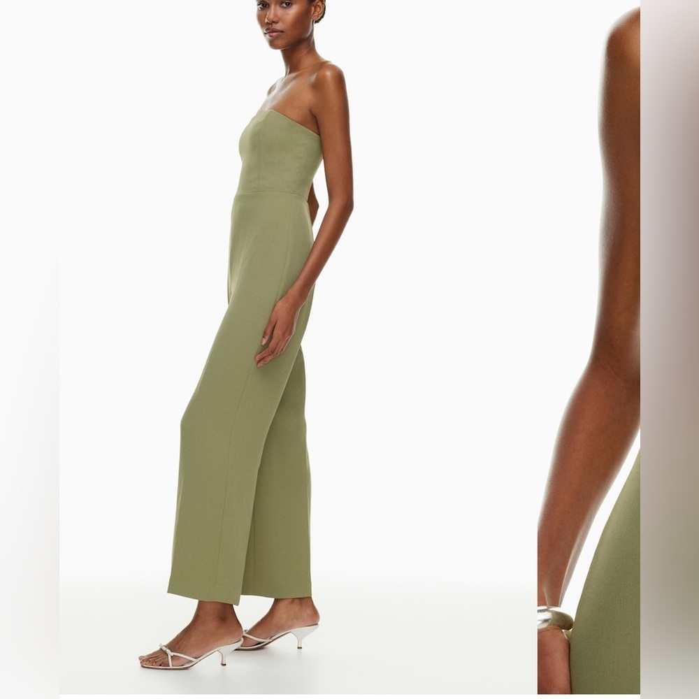 Aritzia Wilfred olive  Endless Jumpsuit sz 0